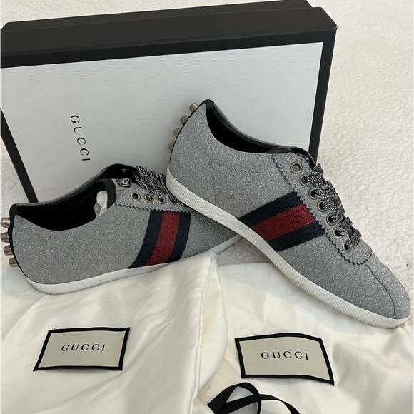 Gucci Bambi Sparkle Shoes, size 36 (6us) - Picture 6 of 7